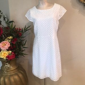 White Eyelet Sun Dress